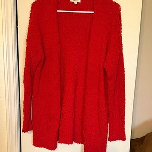 Maurices Vibrant Red Women's Cardigan